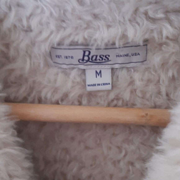 Camel faux sherpa jacket - Picture 2 of 2